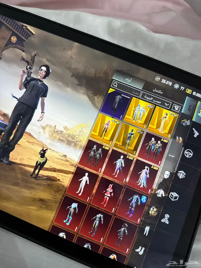 حساب ببجي للبيع تسليم يد بيد او وسيط من طرفي 23