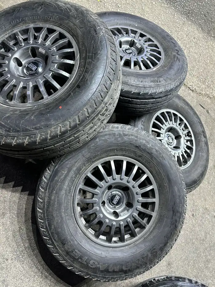 كفرات شاهين مع جنوط برايد خمسه مسمار مقاس 17 1