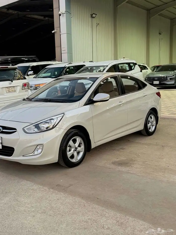 هونداي اكسنت 2016 - مخزن نص فل عداد 27 الف كيلو فقط 2