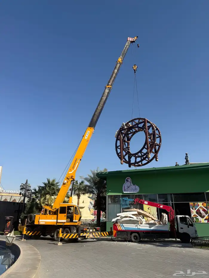 .رافعه كرين سله للايجار 4