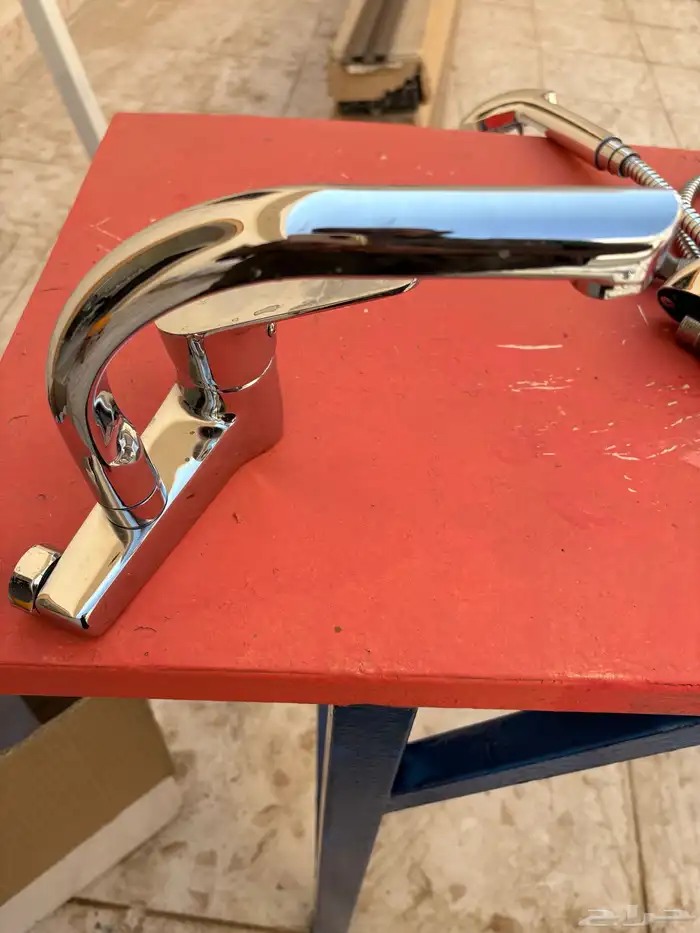 نص التكلفة جديد خلاط بزبوز حنفية دش شطاف مجلا مغسلة سباكة 3