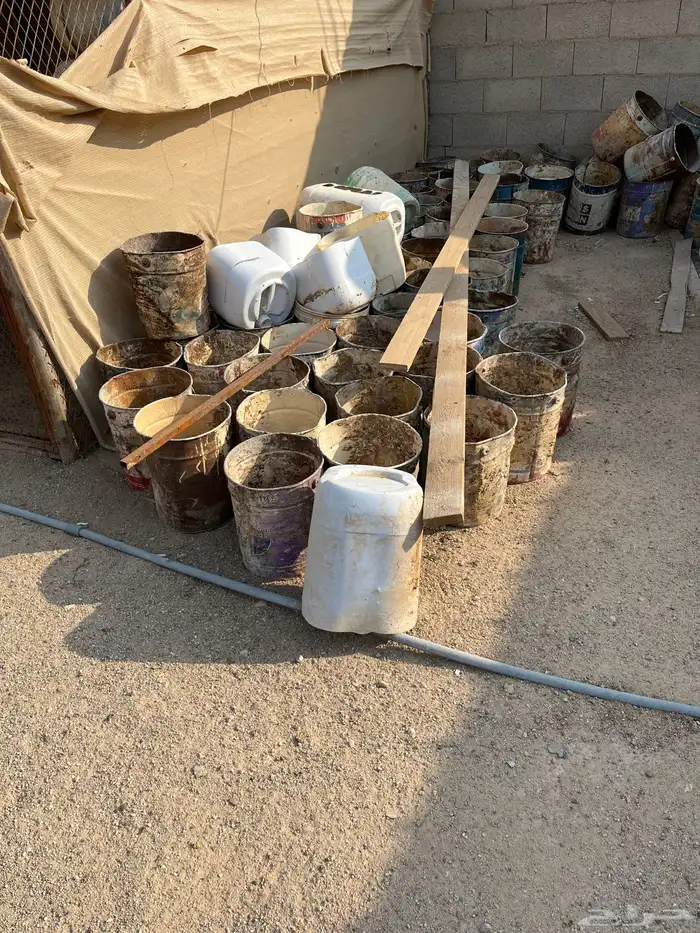 سطول حمام بلاستك وحديد 1