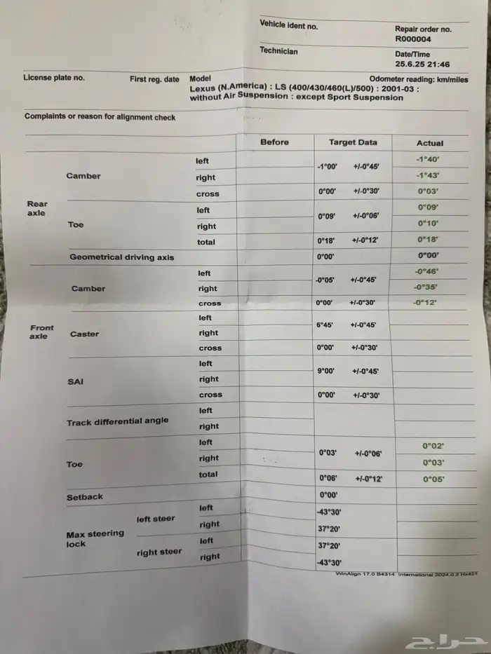 لكزس LS 430   محول 2006 59