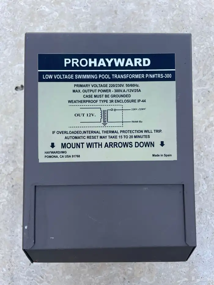 ترنس 12 فولت اسباني للمسابح وغيرها 2