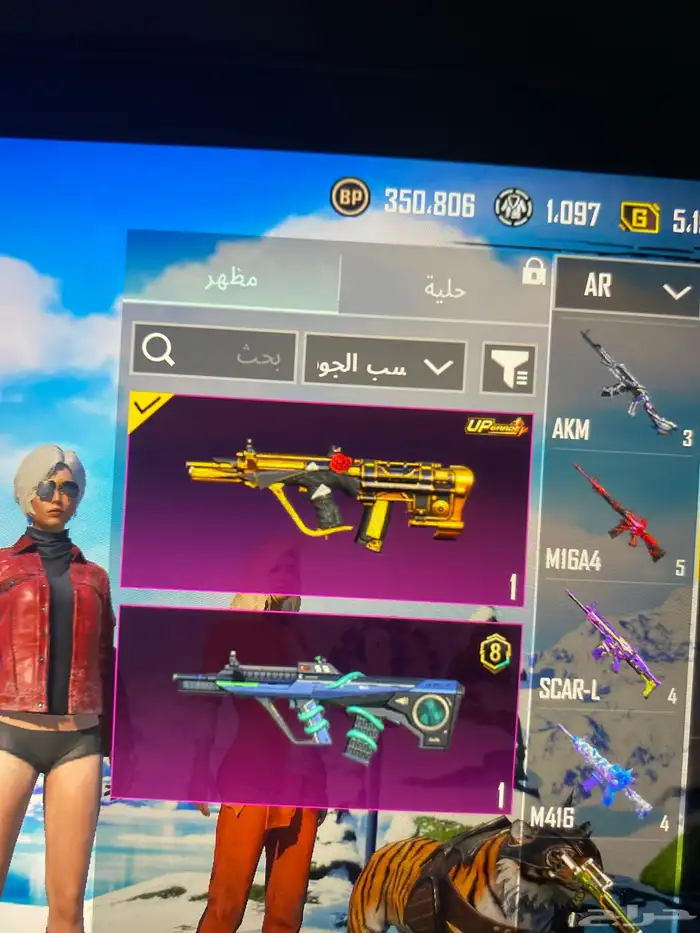 حساب ببجي 16