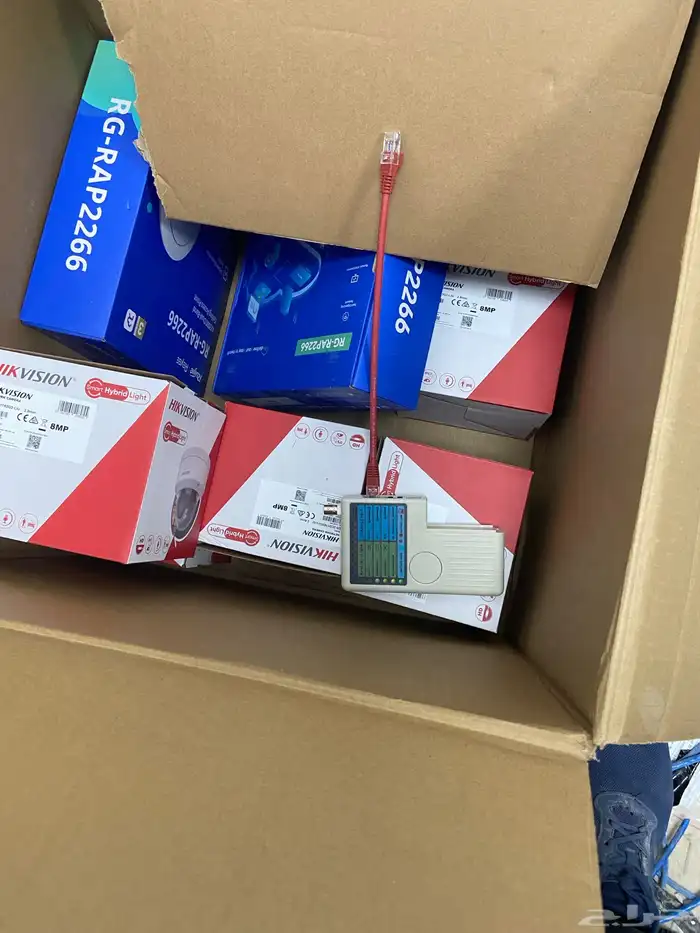 انظمة شبكات وكمرات مراقبه وانظمه بصمه جميع الحلول التقنيه 3