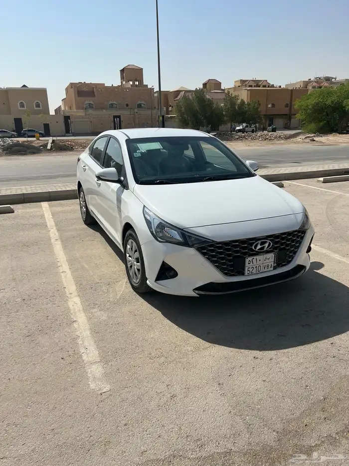 هونداي اكسنت 2022 خليجي بطاقه جمركيه مكينه 1600 ماشيه 40 16