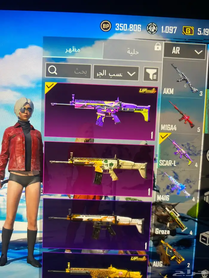 حساب ببجي 14