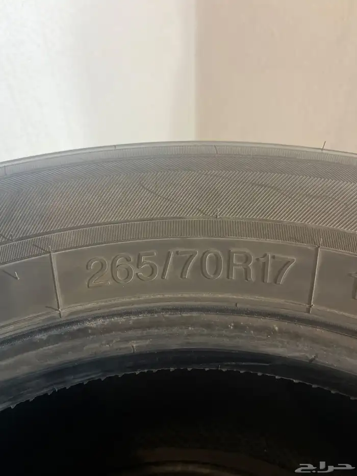 كفرات مقاس 265 70 17 نظيفه جدا 2