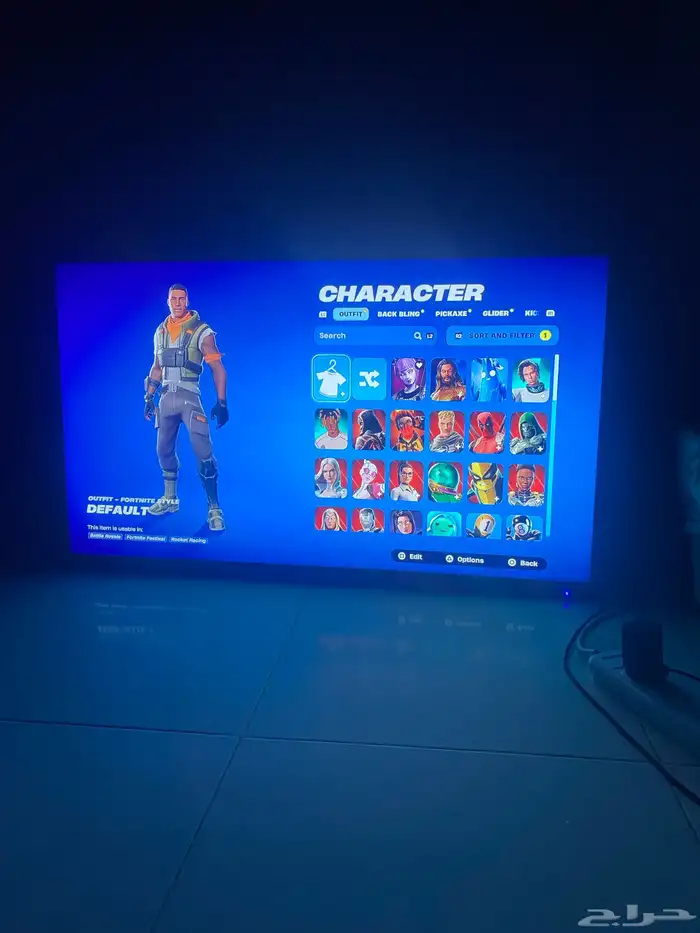 حساب فورت نايت للبيع اكس نعانع و 127 سكن 16