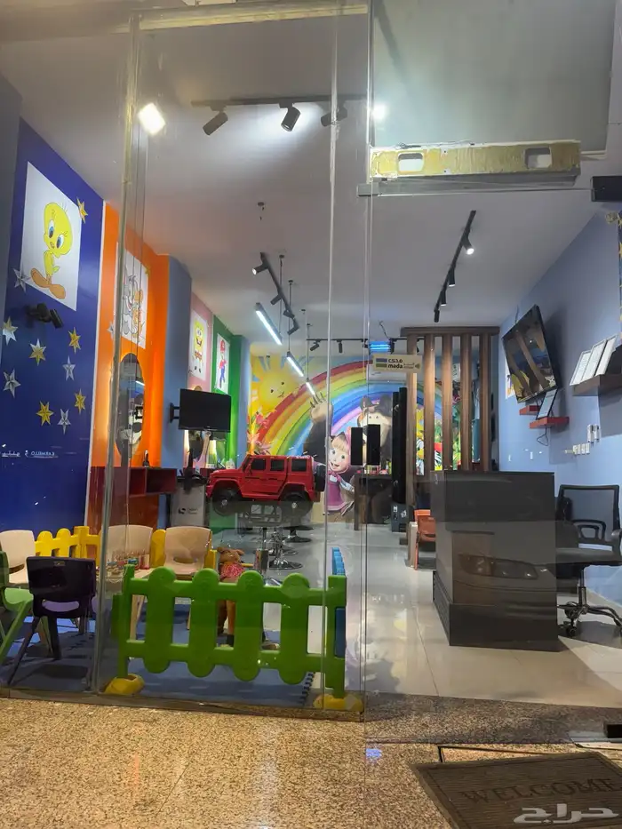 فرصه للتقبيل محل صالون حلاقه مخصص للأطفال ( أولاد بنات) 2