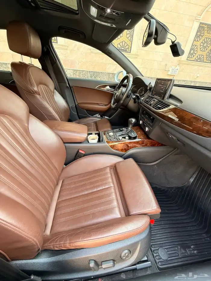 اودي a6 سوبر تشارج 6 سلندر اس لاين 2014 7