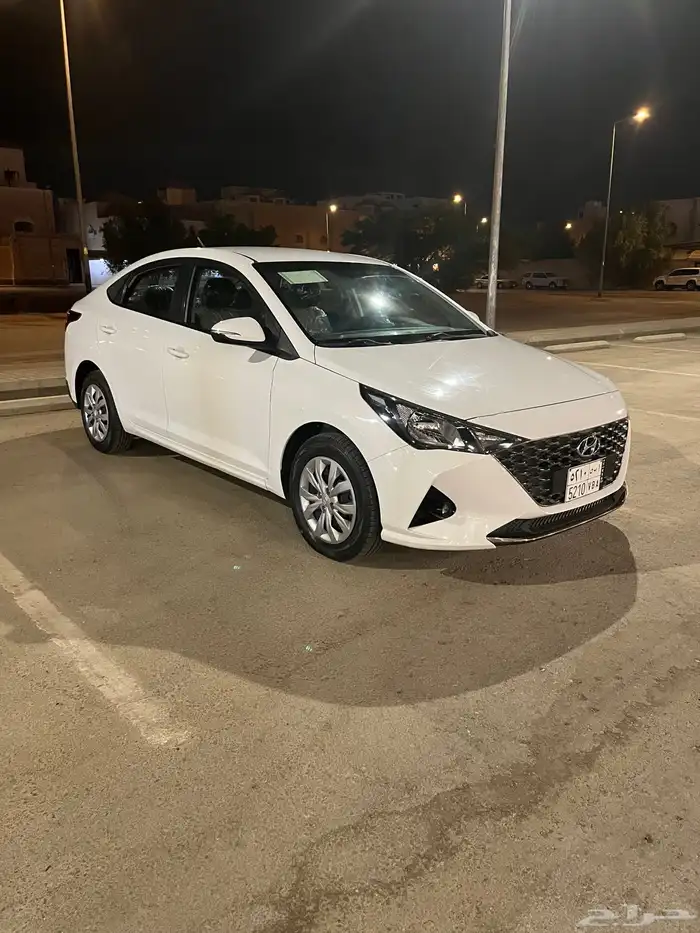 هونداي اكسنت 2022 خليجي بطاقه جمركيه مكينه 1600 ماشيه 40 3