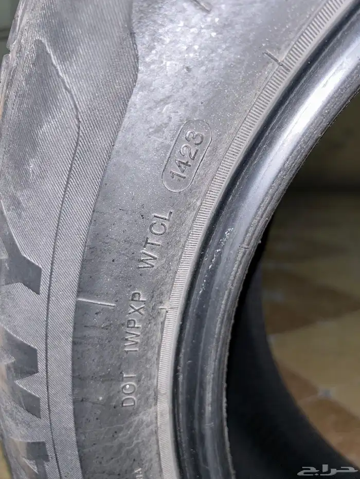 للبيع كفرات مقاس 18 7