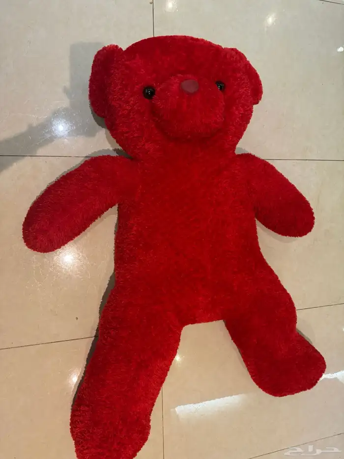 دب احمر طول 120 سم 0
