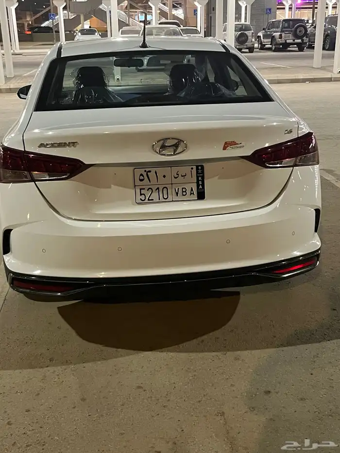 هونداي اكسنت 2022 خليجي بطاقه جمركيه مكينه 1600 ماشيه 40 4