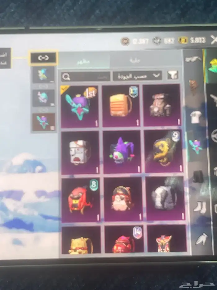 حساب ببجي للبيع 4