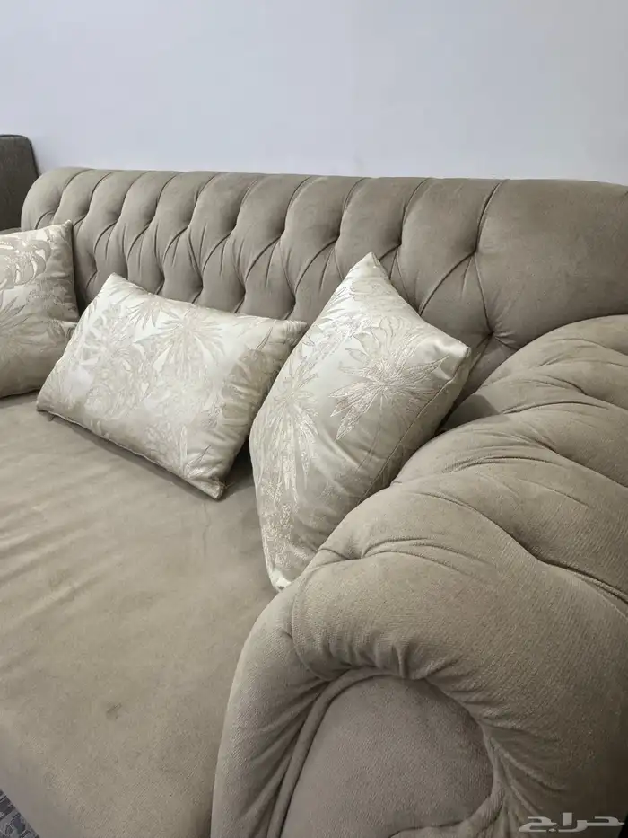 طقم كنب كامل شبه جديد 0