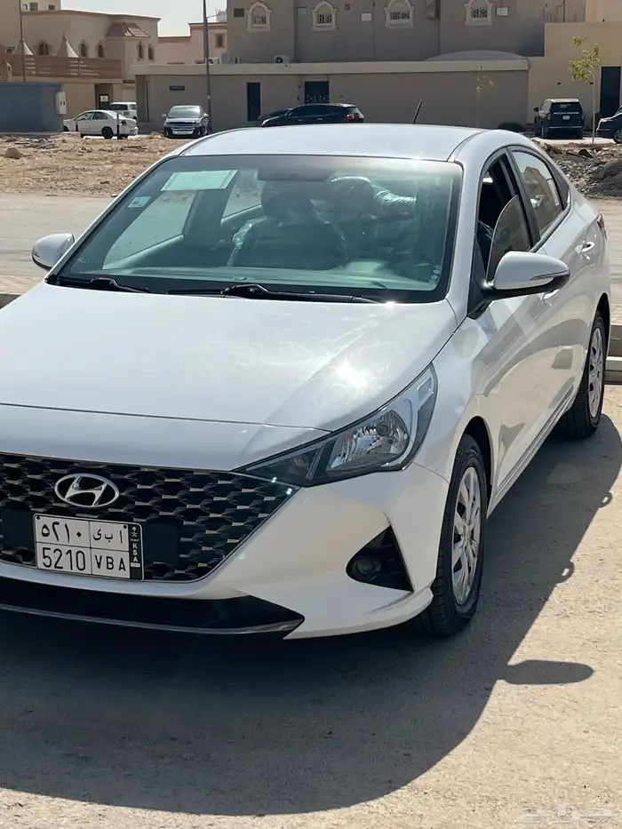 هونداي اكسنت 2022 خليجي بطاقه جمركيه مكينه 1600 ماشيه 40 17