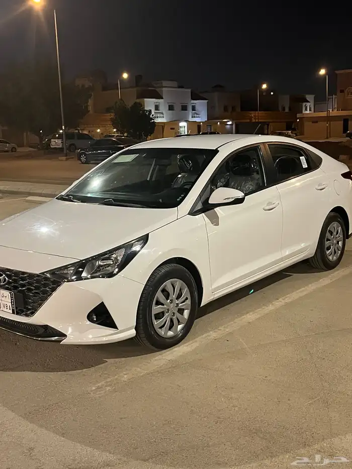 هونداي اكسنت 2022 خليجي بطاقه جمركيه مكينه 1600 ماشيه 40 2