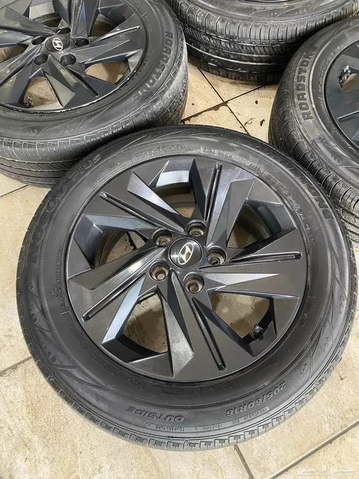 طقم جنوط النترا 2021 مقاس 16 أصلية وكالة 7