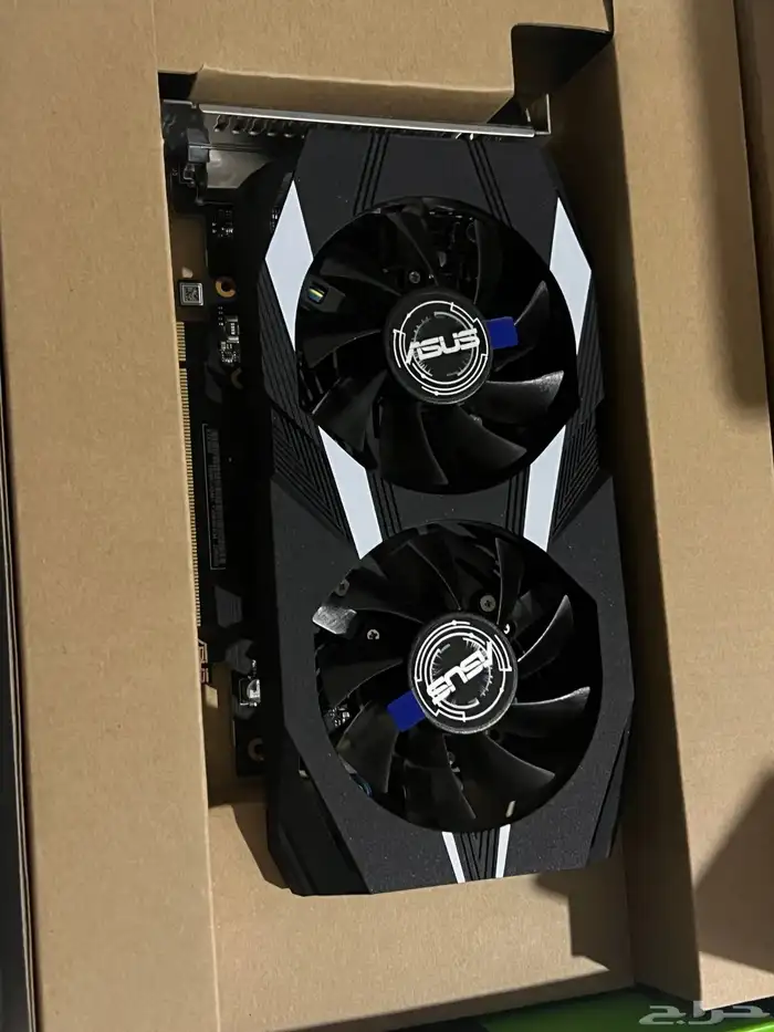كرت شاشة asus RTX 3050 dual ورام 16 1