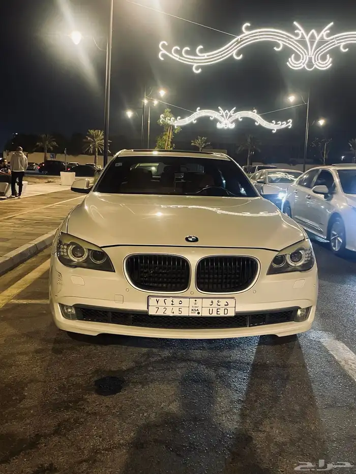 bmw 740i v6 ثاني مالك من الوكاله 8
