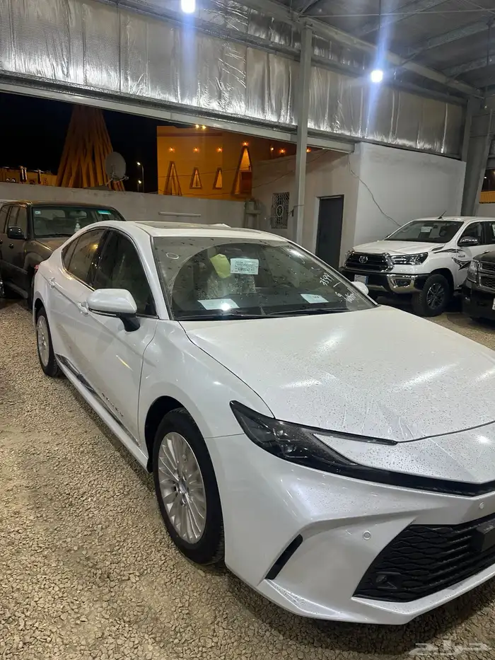 كامري 2025 بنزين فتحه اصفار بطاقة جمركية اقل سعر كاش وبنك 2