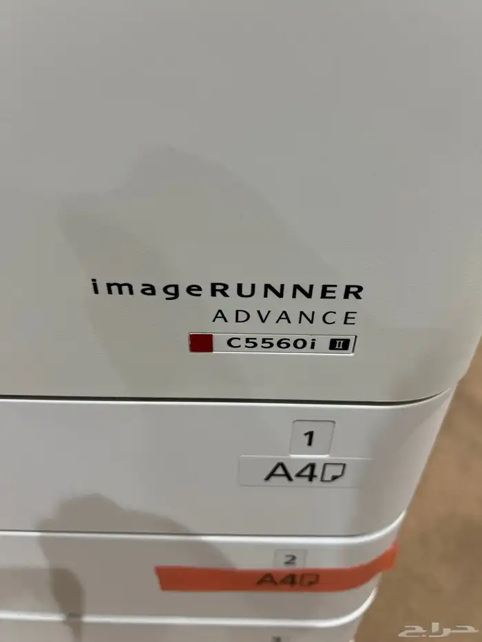 طابعة كانون C5560i بحالة ممتازة طباعة 60 صفحة في الدقيقة 3
