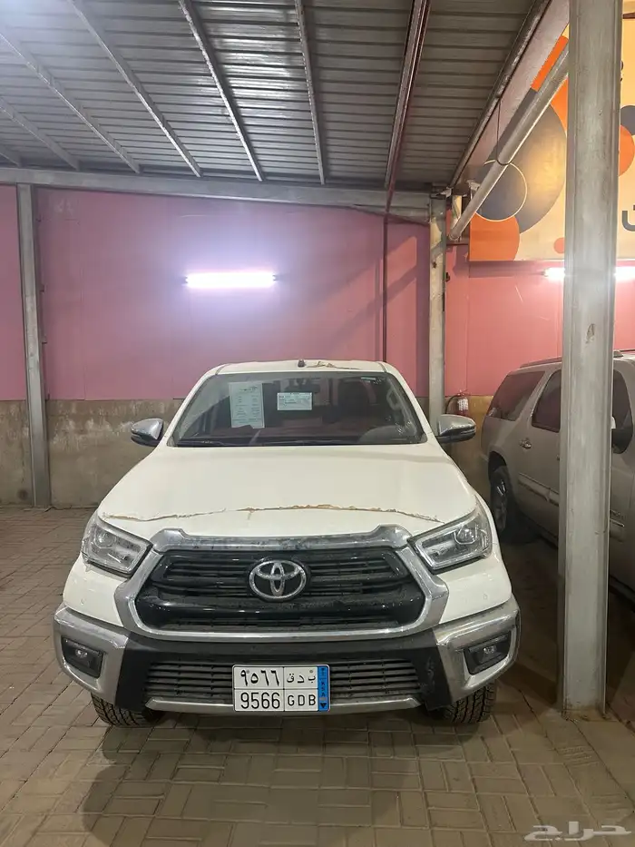 هايلكس 2022 ديزل قير اوتوماتيك فل كامل ممشئ 2000 كم 4