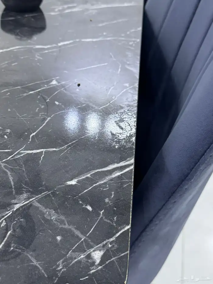 طاولة طعام 6 كراسي مستعملة - قابلة للطي تصغير وتكبير 2