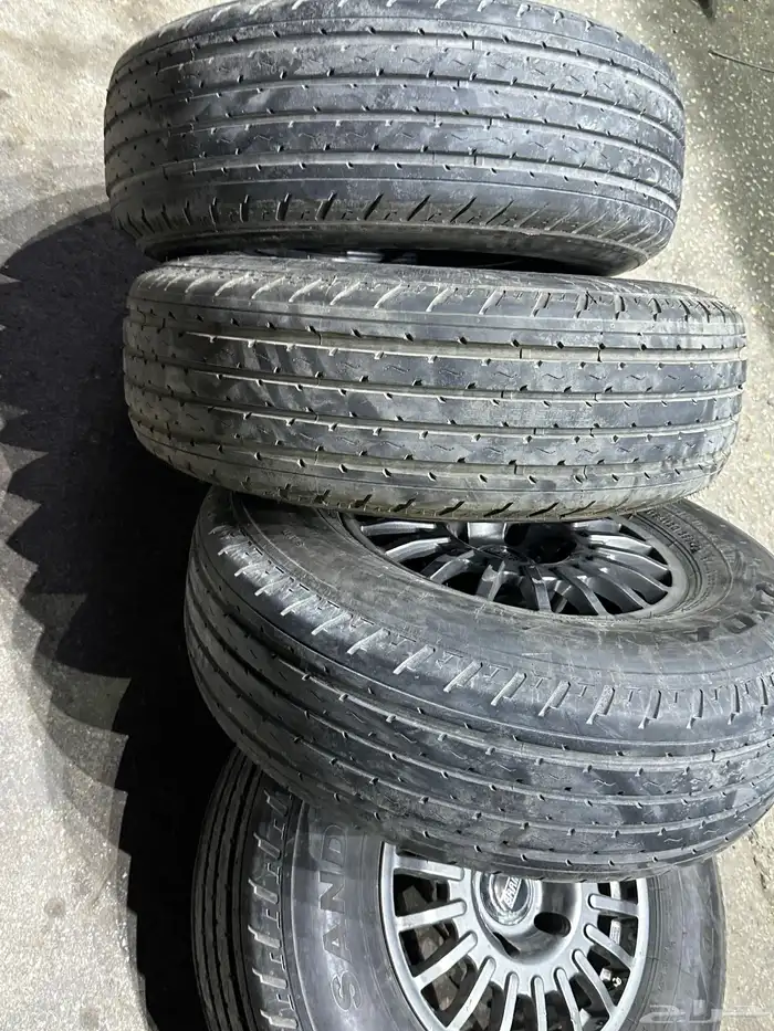 كفرات شاهين مع جنوط برايد خمسه مسمار مقاس 17 10