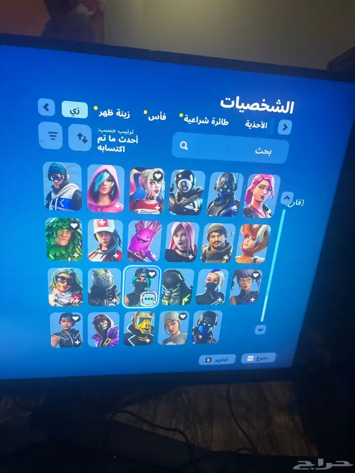 حساب فورت نايت نوادر 5