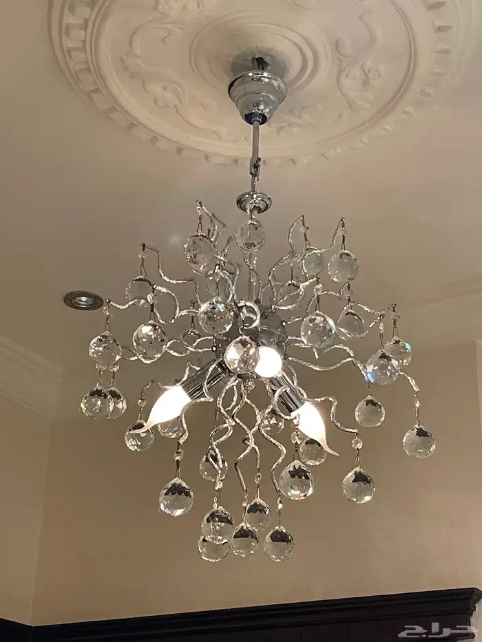 نجف كريستال قطر 45 سم 0