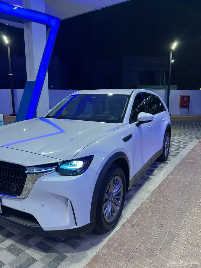 مازدا CX90 كور استخدام نظيف جدا ابيض 11
