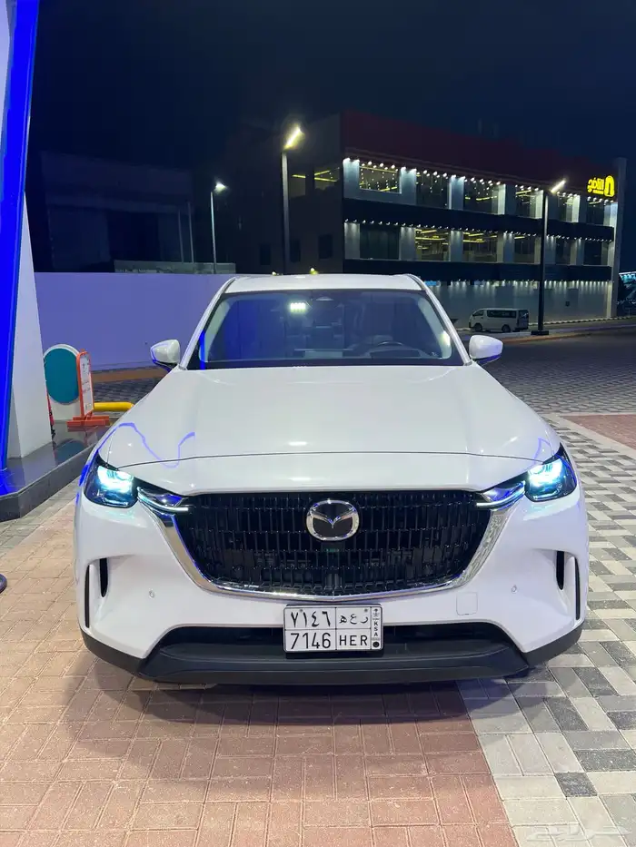 مازدا CX90 كور استخدام نظيف جدا ابيض 0