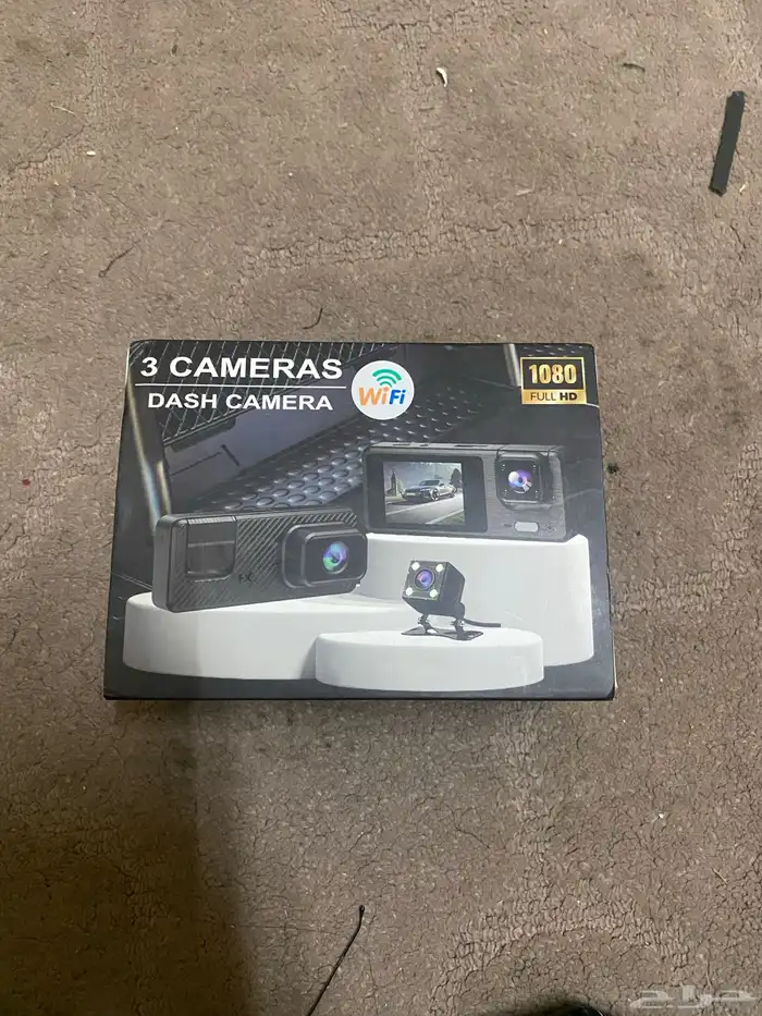 داش كام تصوير فل اتش دي 1080 ويشتغل على برنامج ومعه ذاكره 3