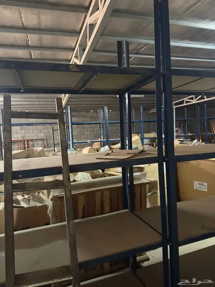 رفوف رف بترينات مستودع 8