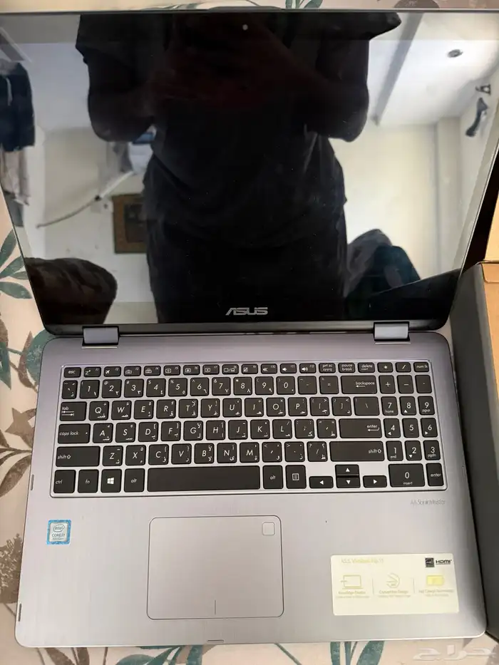 لاب توب ASUs تاتش وفيه بصمه 1