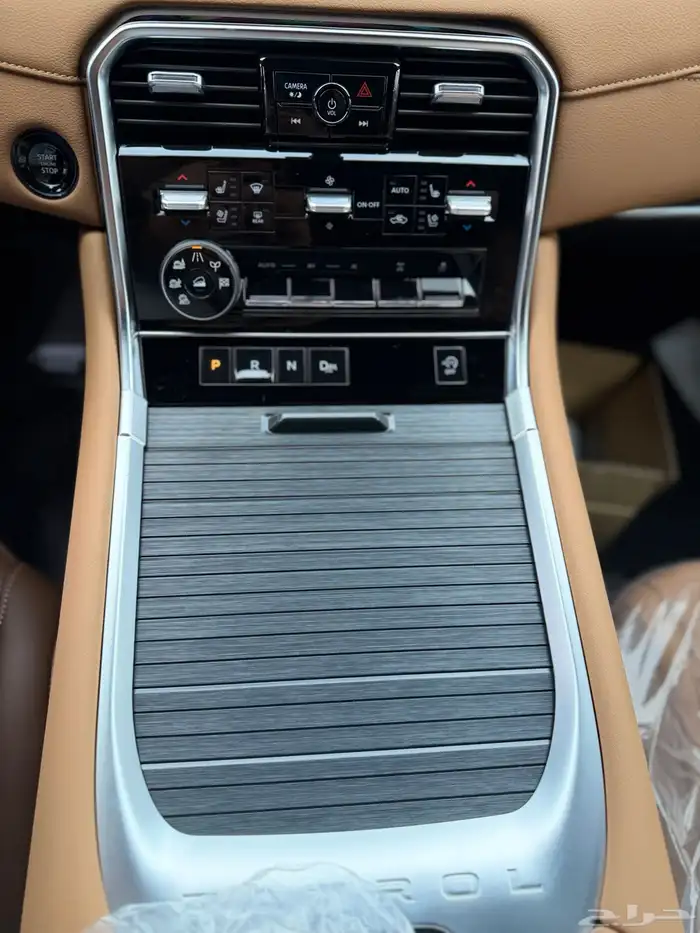 نيسان باترول بلاتينيوم 2026 تنفس طبيعي رمادي نظام 50-50 9