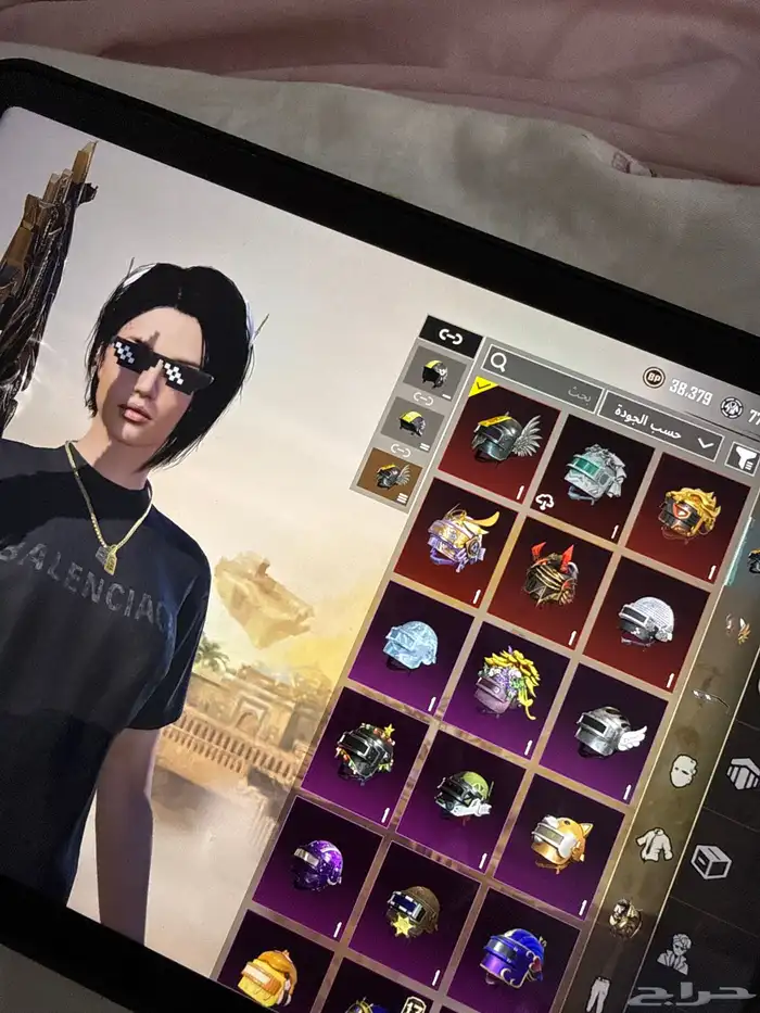 حساب ببجي للبيع تسليم يد بيد او وسيط من طرفي 22