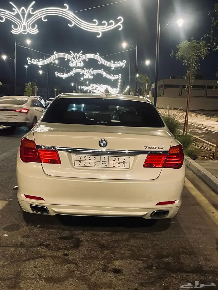 bmw 740i v6 ثاني مالك من الوكاله 11