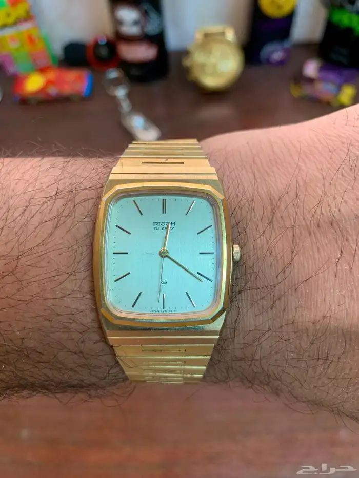 للبيع الساعة ريكو تانك نادرة صناعة يابان فينتيج اصلي علسوم 1