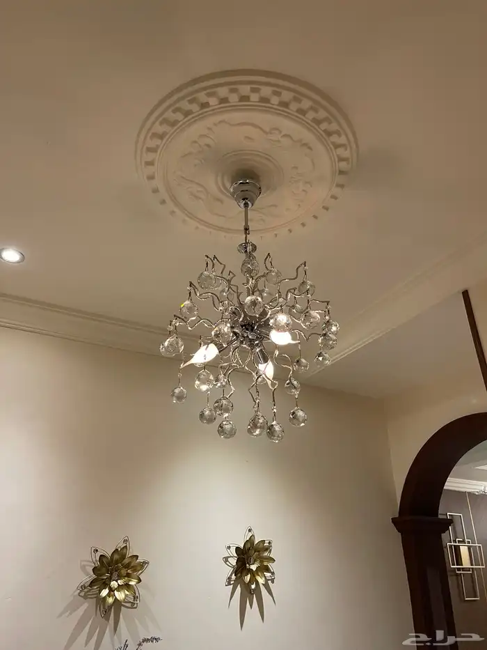 نجف كريستال قطر 45 سم 1