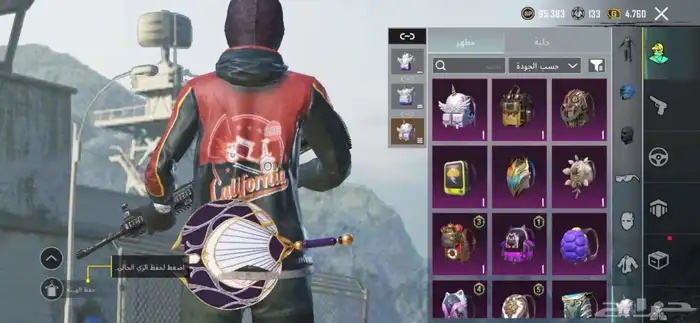 حساب ببجي نادر للبيع 9