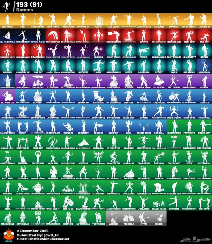 حساب فورت نايت اساسي 3