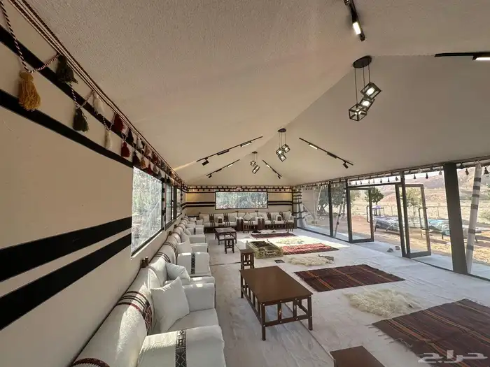 بيوت شعر جديدة ابيض واسود جميع المقاسات وخيم 14