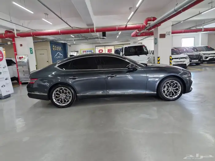 جينيسيس G80 موديل 2021 وارد كوريا بطاقة جمركيه تسليم فوري 12