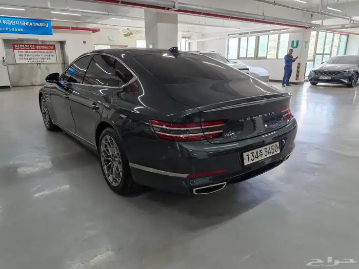 جينيسيس G80 موديل 2021 وارد كوريا بطاقة جمركيه تسليم فوري 6