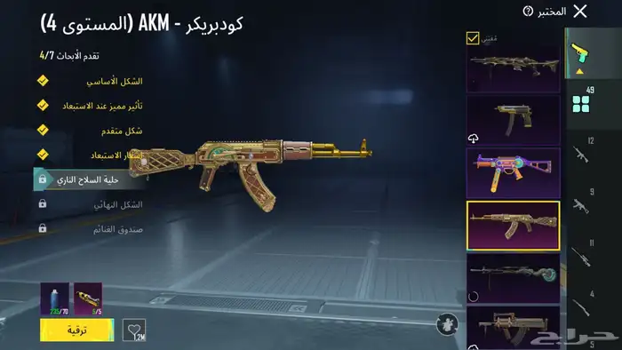 حساب ببجي 48